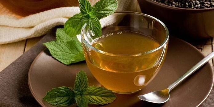 tè verde alla menta per dimagrire