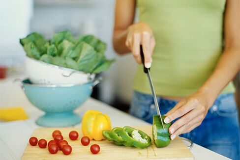 Verdure dietetiche di Ducan